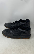 Load image into Gallery viewer, New Balance Unisex 550 BB550BGU Black Leather Sneakers Shoes Size M12 W13.5 D