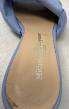 Load image into Gallery viewer, Michele Lopriore Womens Light Blue Open Toe Slip-On Slide Sandals Size 35