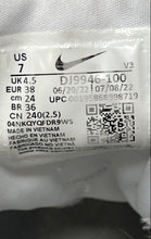 Load image into Gallery viewer, Nike Womens Air Force 1 PLT.AF.ORM DJ9946-100 White Low Top Sneaker Shoes Size 7