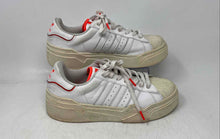 Load image into Gallery viewer, Adidas Womens Superstar Bonega 2B White Orange Sneaker Shoes Size 8.5