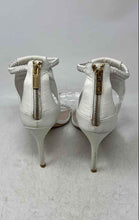 Load image into Gallery viewer, Cole Haan Womens Lise White Leather Stiletto Heel Ankle Strap Sandals Size 11B