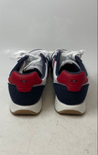 Load image into Gallery viewer, Nautica Mens Outfall White Blue Red Round Toe Lace-Up Sneakers Shoes Size 13