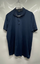 Load image into Gallery viewer, Hugo Boss Mens Blue Cotton Short Sleeve Collared Polo Shirt Size XL