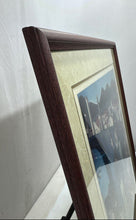 Load image into Gallery viewer, Cubist Village Musicians Cityscape Architectural Signed And Framed Art Print