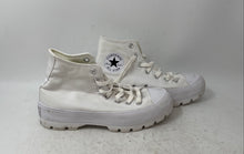 Load image into Gallery viewer, Converse Womens Chuck Taylor All Star Lugged Hi White Sneaker Shoes Size 8