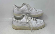 Load image into Gallery viewer, Nike Mens Air Force 1 '07 White Low Top Lace-Up Sneaker Shoes Size 9