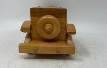 Load image into Gallery viewer, Old Style Brown Wooden Toy Collectible Roadster Handmade Model Car