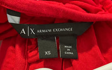 Load image into Gallery viewer, Armani Exchange Womens Red Sleeveless Halter Neck Maxi Dress Size XS