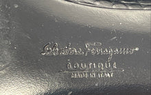Load image into Gallery viewer, Authentic Salvatore Ferragamo Womens Black Pump Heels Size 4.5 Damaged Worn