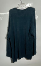 Load image into Gallery viewer, Loft Womens Teal Knitted Long Sleeve Open Front Cardigan Sweater Size XL