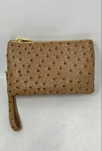 Load image into Gallery viewer, Michael Kors Womens Brown Inner Pockets Detachable Strap Wristlet Wallet