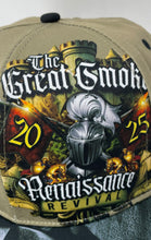 Load image into Gallery viewer, Mens Green The Great Smoke 2025 Event Renaissance Revival Snapback Hat