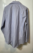 Load image into Gallery viewer, Tommy Hilfiger Mens Blue Printed Athletic Fit Stretch Dress Shirt Size 16 1/2