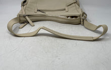 Load image into Gallery viewer, Stone Mountain Womens Beige Leather Adjustable Strap Inner Pocket Shoulder Bag
