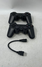 Load image into Gallery viewer, Lite Black 2.4G Wireless Video Gaming Controller Gamepad 2 Pcs Not Tested
