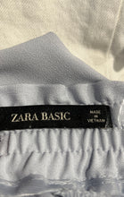 Load image into Gallery viewer, Zara Basic Womens Gray Elastic Waist Pleated Front Trouser Pants Size XS