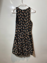 Load image into Gallery viewer, H&M Womens Multicolor Pelican Print Sleeveless Back Zip Fit & Flare Dress Size 8