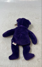 Load image into Gallery viewer, Ty Purple Beanie Baby Princess Diana Bear Black Button Eyes Plush Toys With Tags