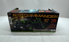 Load image into Gallery viewer, Speed Tech Black R/C Commander 1:8 Scale Remote Controller Car Not Tested
