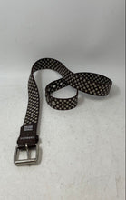 Load image into Gallery viewer, Express Womens Brown Leather Single-Prong Buckle Standard Waist Belt Size Large