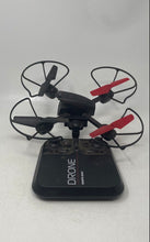 Load image into Gallery viewer, Sharper Image 1012254 Black Red Quadcopter Drone Camera Not Tested
