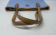 Load image into Gallery viewer, Giani Bernini Womens Blue Inner Pockets Double Handle Shoulder Handbag