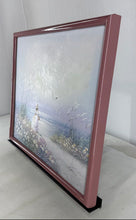 Load image into Gallery viewer, Seaside Ocean Waves Beach Coastal Canvas Wall Art Work Oil Painting Signed