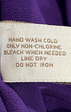 Load image into Gallery viewer, Chico's Womens Purple Open Front Stretch Pullover Cardigan Sweater Size 0