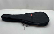 Load image into Gallery viewer, Native Instruments Black Adjustable Back Strap Soft Padded Zipper Guitar Case