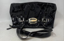 Load image into Gallery viewer, Xoxo Womens Black Animal Print Inner Pockets Double Handle Shoulder Handbag