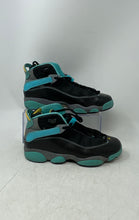 Load image into Gallery viewer, Nike Kids Air Jordan 6 Rings 323419-089 Black Blue Lace-Up Sneaker Shoes Size 6Y