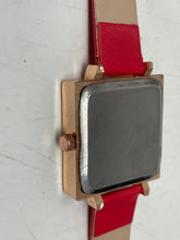Load image into Gallery viewer, Women's Rose Gold Watch With Red Dial Analog Dress Style (NCL0