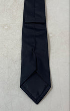 Load image into Gallery viewer, Hugo Boss Mens Black Silk Long Formal Adjustable Pointed Tie