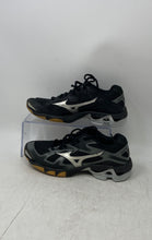 Load image into Gallery viewer, Mizuno Womens Wave Bolt 5 430204 9073 Black Gray Lace-Up Running Shoes Size 6.5