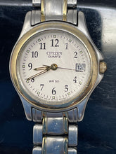 Load image into Gallery viewer, Citizen Women's Silver-Tone Gold-Tone Watch (NCL)