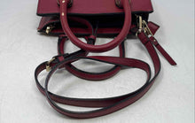 Load image into Gallery viewer, Aldo Womens Red Leather Detachable Strap Pockets Lined Small Satchel Bag