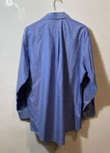 Load image into Gallery viewer, Brooks Brothers 346 Mens Blue Cotton Regular Fit Non-Iron Dress Shirt Sz 16 2/3