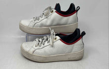 Load image into Gallery viewer, Michael Kors Womens Ace White Red Blue Perforated Leather Sneakers Shoes Size 5M