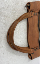 Load image into Gallery viewer, American Leather Co. Womens Brown Inner Pockets Shoulder Tote Handbag