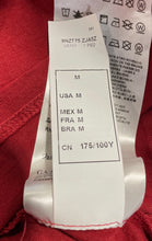 Load image into Gallery viewer, Armani Exchange Mens Red Short Sleeve V-Neck Slim Fit Pullover T-Shirt Size M