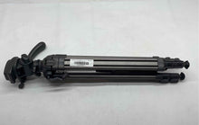 Load image into Gallery viewer, Solidex Gray Adjustable Three Section Pan Head Camcorder Tripod Not Tested