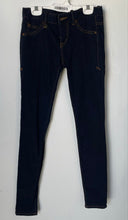 Load image into Gallery viewer, Armani Exchange Womens Blue Denim Regular-Fit Dark Wash Skinny Jeans Size P0