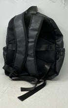Load image into Gallery viewer, Ed Hardy Unisex Black Inner Pockets Adjustable Strap Shoulder Backpack