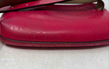 Load image into Gallery viewer, Michael Kors Womens Dark Pink Embossed Monogram Leather Zip Top Fanny Pack