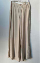 Load image into Gallery viewer, Kate Young x Splendid Womens Beige Elastic Waist Pull-On Trouser Pants Size L