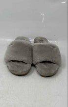 Load image into Gallery viewer, Ugg Womens Cozette Gray Fur Open Toe Slip-On Slides Slipper Size 6