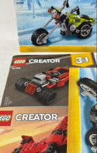 Load image into Gallery viewer, LEGO Creator Mini Multicolor Instruction Manuals Books Lot Of 11 Pieces
