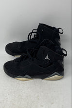Load image into Gallery viewer, Nike Boys Air Jordan True Flight 343795-010 Black Lace-Up Sneakers Shoes Size 6Y