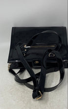 Load image into Gallery viewer, Juicy Couture Womens Nailed It Black Outer Pockets Crossbody Strap Satchel Bag