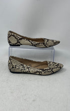 Load image into Gallery viewer, Madden Girl Womens Brown Animal Print Slip-On Ballet Flats Size 7